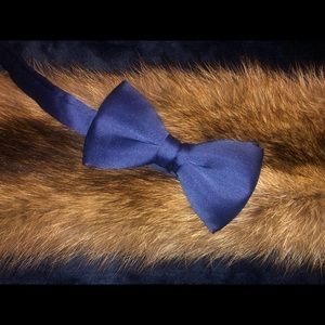 Blue Formal Pre-tied Bow Tie